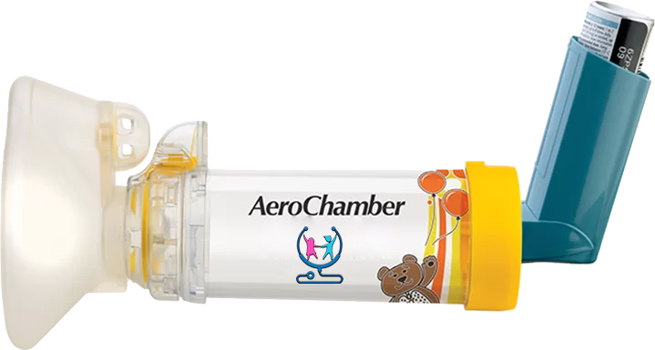 Aerochamber - Συσκευή εισπνοής για παιδιά